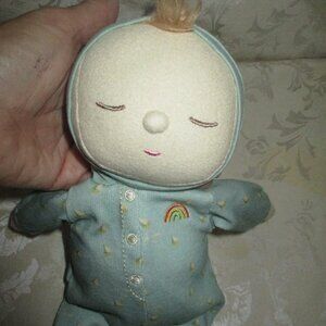 LE DOZY DINKUMS Olliella Moppet Ocean Baby Sleeping Lovie Sailboats Blue Boy